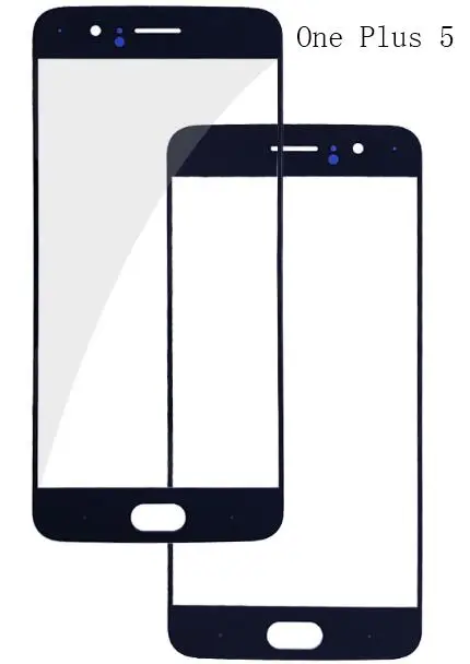 Для Oppo One plus 5 5T OnePlus 6 6T Передняя стеклянная панель дигитайзер Сенсорная Ремонт