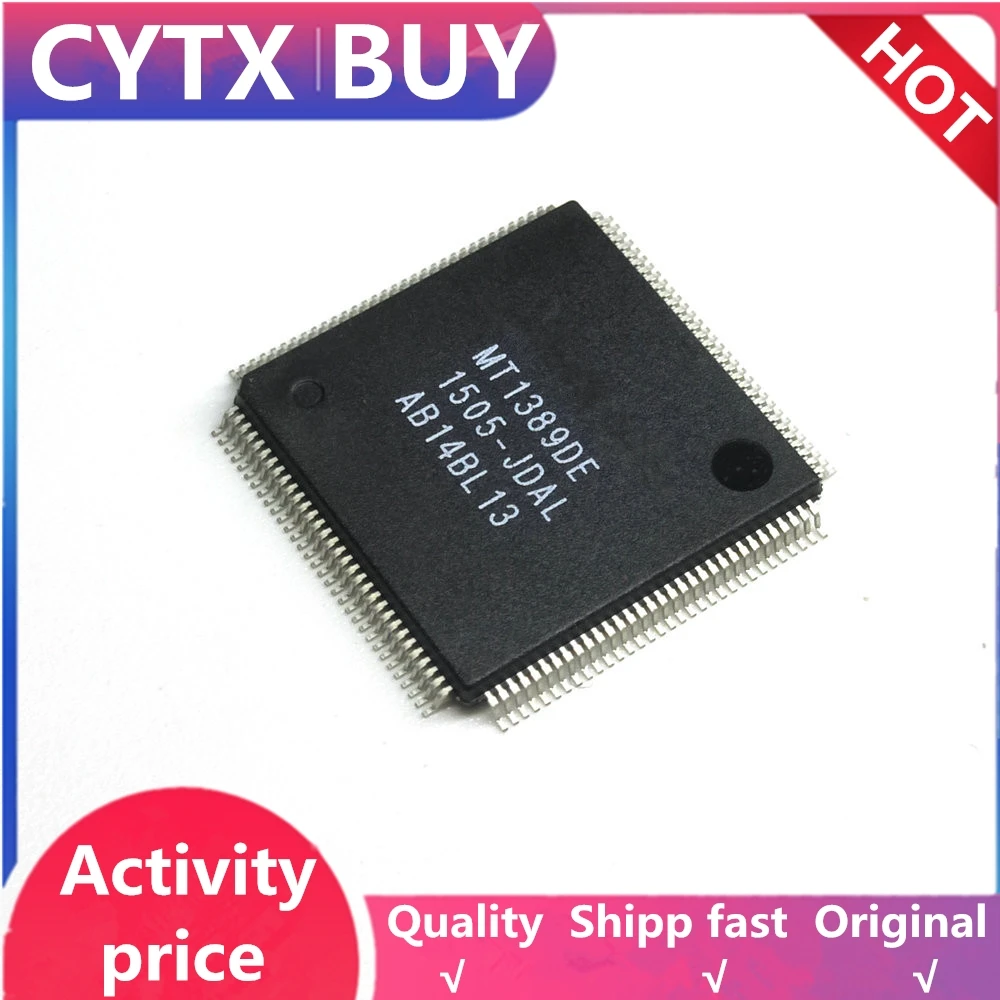2PCS MT1389 MT1389DE-JDAL MT1389DE QFP Chipset LCD CHIP IC IN STOCK |