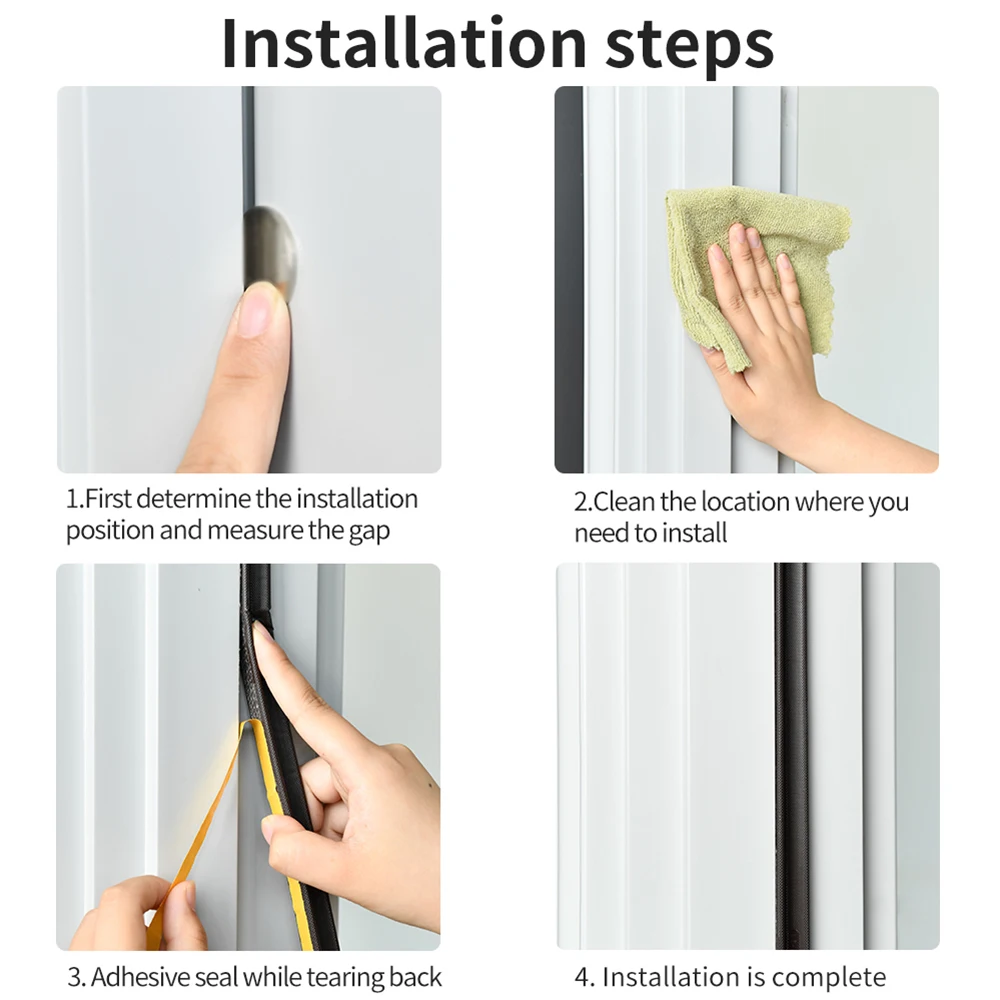 6 м полиуретановая пена звуконепроницаемые двери уплотнительная лента для окон