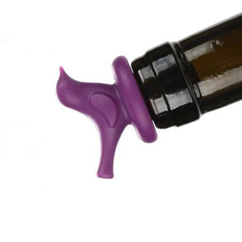 3 шт. Силиконовая пробка для бутылки вина с милой птицей креативная винной