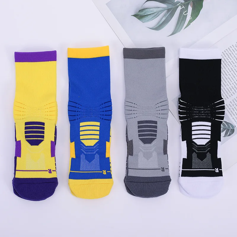 

Children Towel Bottom Elite Basketball Socks Boys Mid-tube Outdoor Sports Socks Non Slip Breathable Running Socks SKJ014