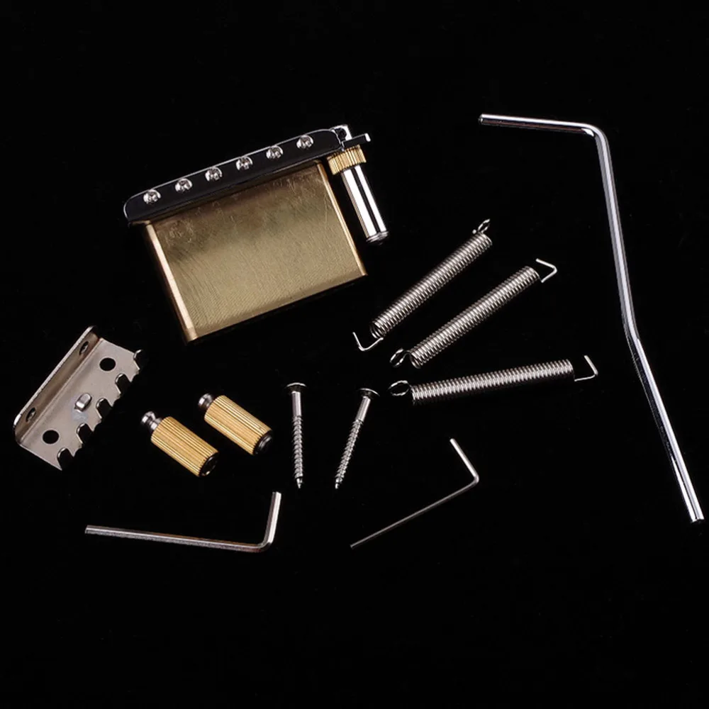 

1 Set Tremolo Bridge Electric Guitar Tremolo Bridge Systems with Single Locking