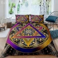 bohemian style 3d printing classic european pattern bedding sets luxury fashion queen king size duvet cover sets for adult