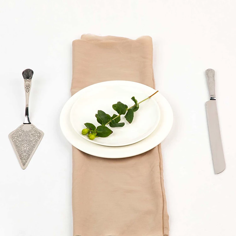 Набор ножей для свадебного торта из нержавеющей стали|Стойки| |