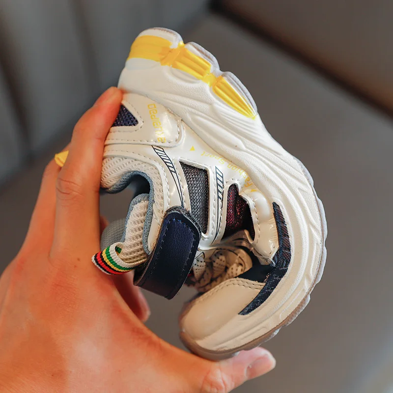 

Children's Breathable Sport Shoes 2021 Spring New Casual Mesh Sport Shoes Boys and Girls Celebrity Old Shoes Kids Soft Shoes