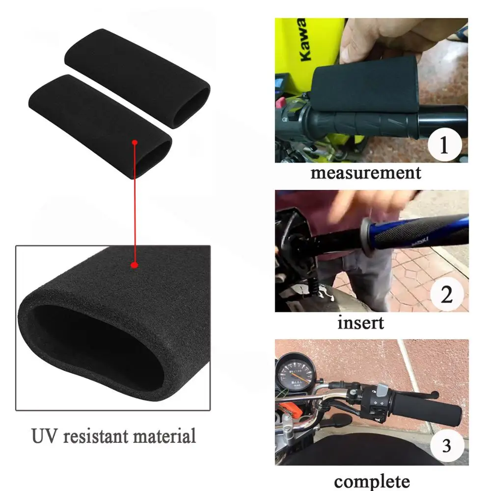 Накладка на руль мотоцикла нескользящая вспененная накладка для аксессуары