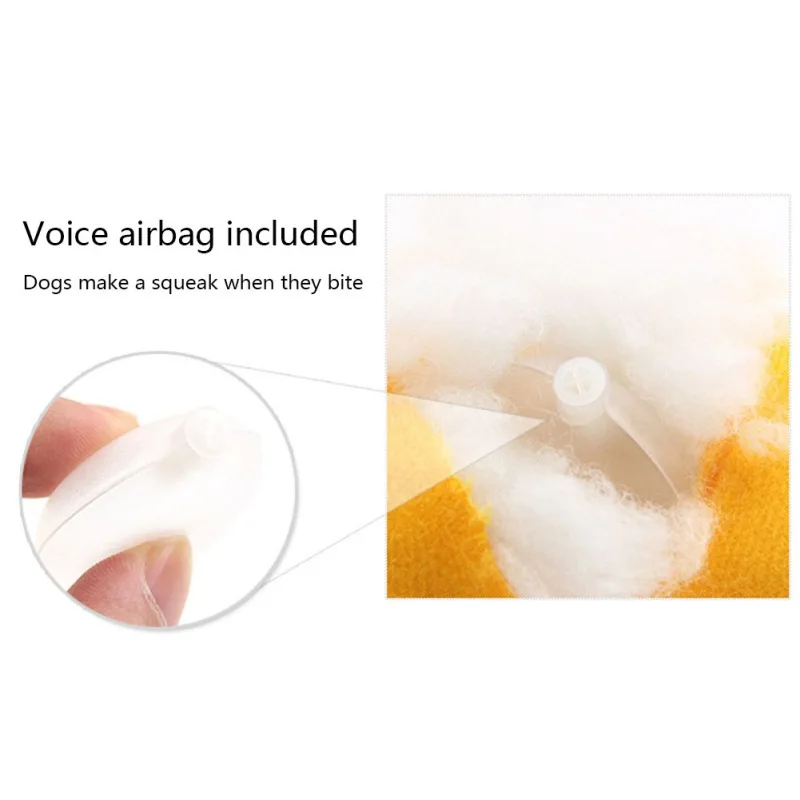 1 шт. плюшевые игрушки для собак пищащие интерактивные забавные голени идеальный