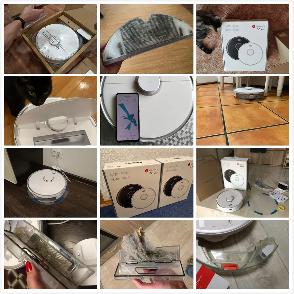 Робот-пылесос Roborock S5 Max с лазерной навигацией и Wi-Fi | Бытовая техника