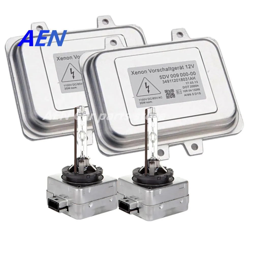 Комплект ксеноновых фар D1S 35 Вт для стайлинга автомобилей 07 13 Cadillac Escalade BMW E60|Лампы