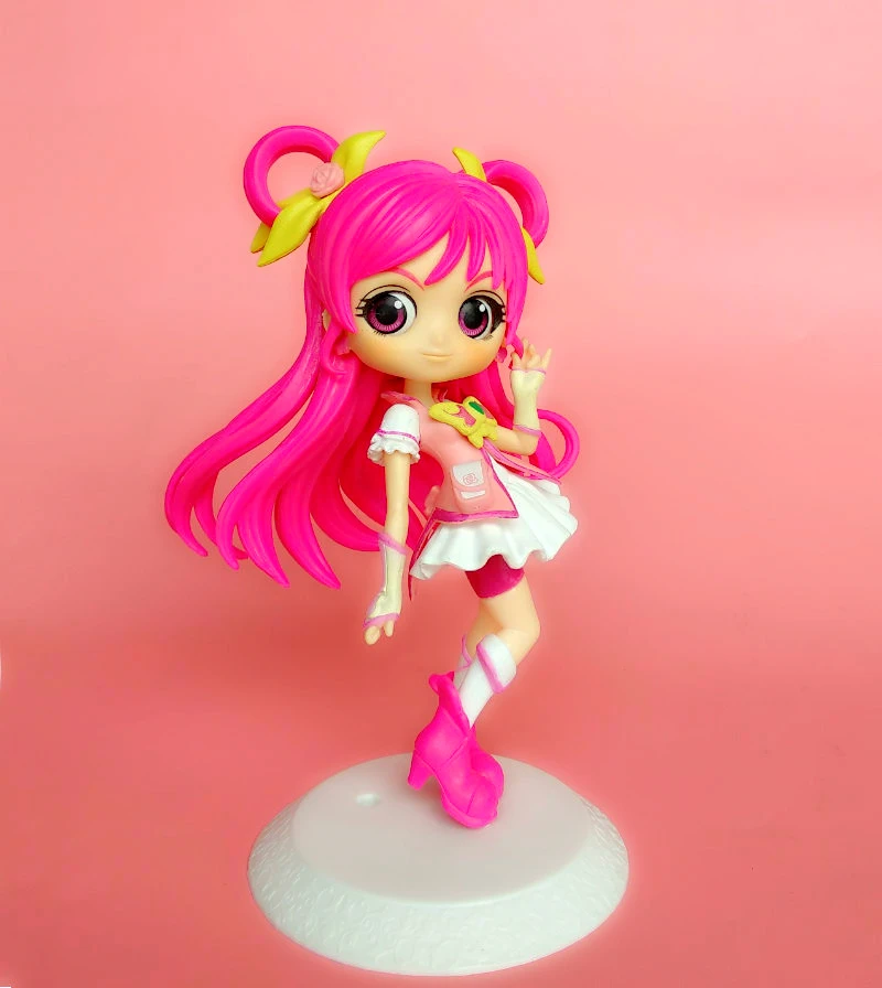 Pretty Cure Q posket CureWhite CureBlack игрушечная фигурка - Цвет: loose