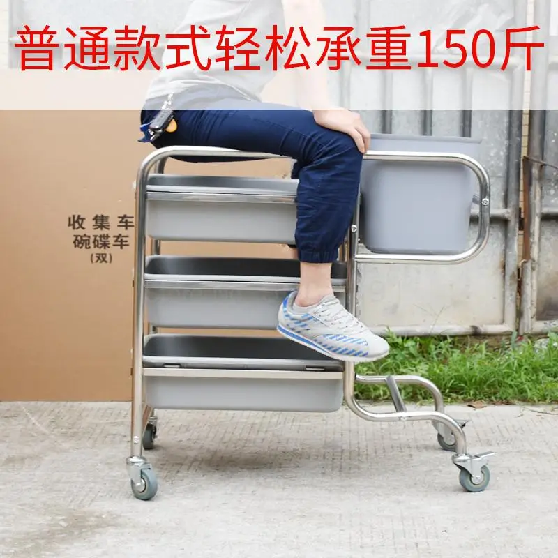 Приемник автомобиля приемник тележка для ресторана столовая посуда из