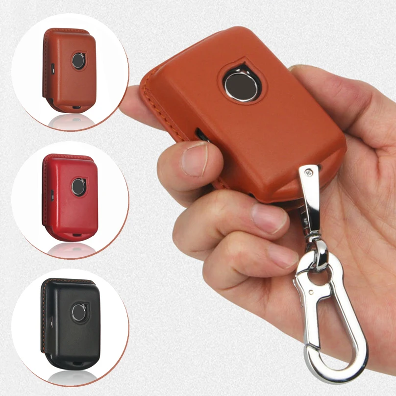 Автомобильный ключ сумка чехол из натуральной кожи брелок для автомобильных