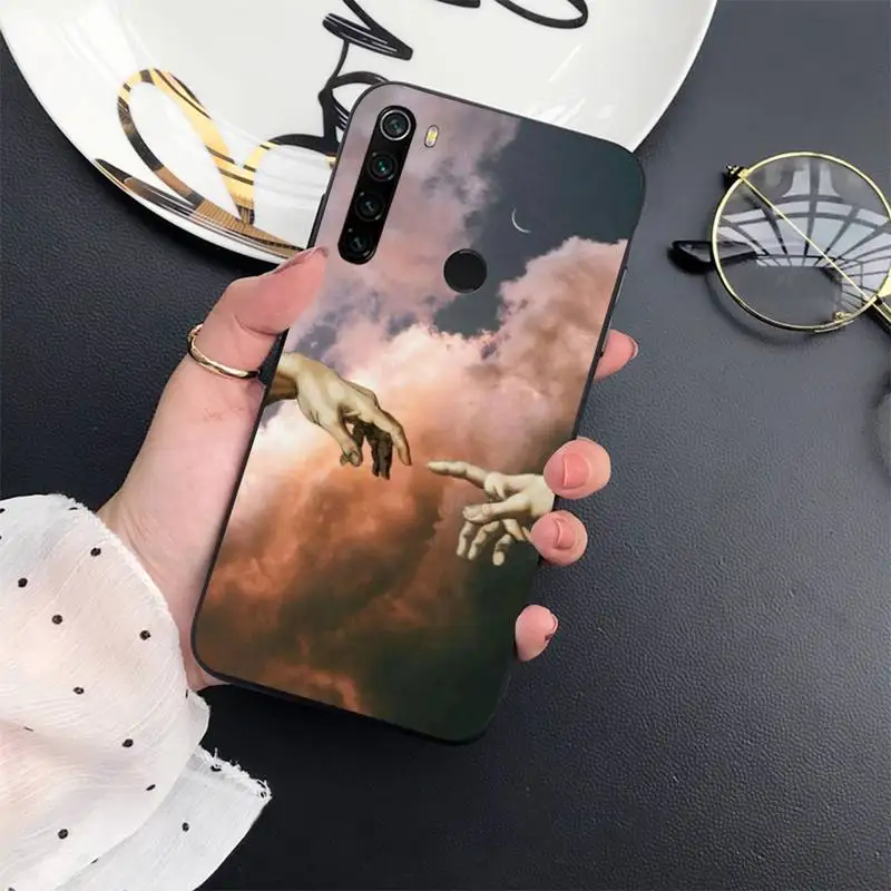 

Creation of Adam Renaissance Phone Cases For Xiaomi Redmi 7 8 9t a3Pro 9se k20 mi8 max3 lite 9 note 9s 10 pro