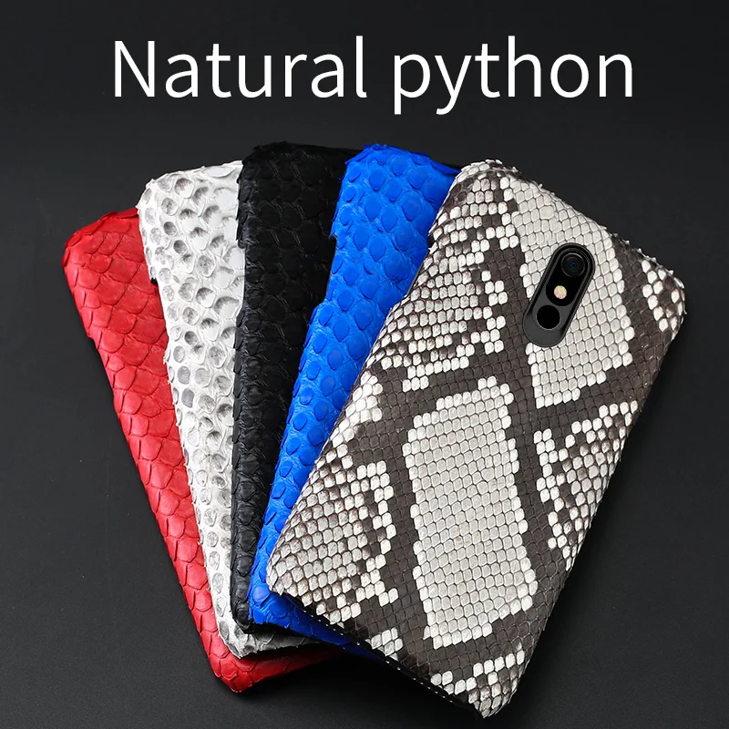 

100% Genuine Snakeskins Leather Phone case For LG Stylo 5 Covers Luxury Cases for LG Stylo 4 V40 V50 G7 G8 ThinQ G8s ThinQ G6 G5