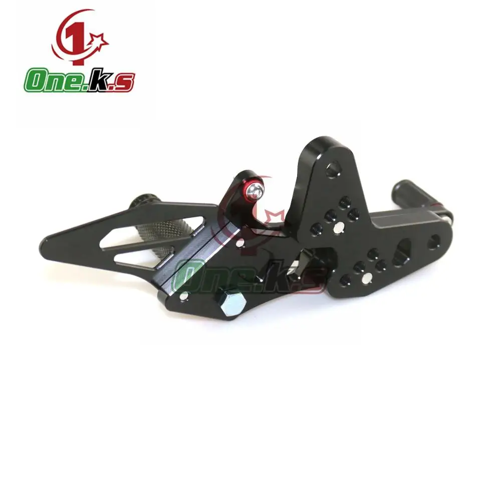 CNC мотоциклетные подножки Rearset задние Комплект для ног KAWASAKI Ninja400 ниндзя 400 2018 2019 2020