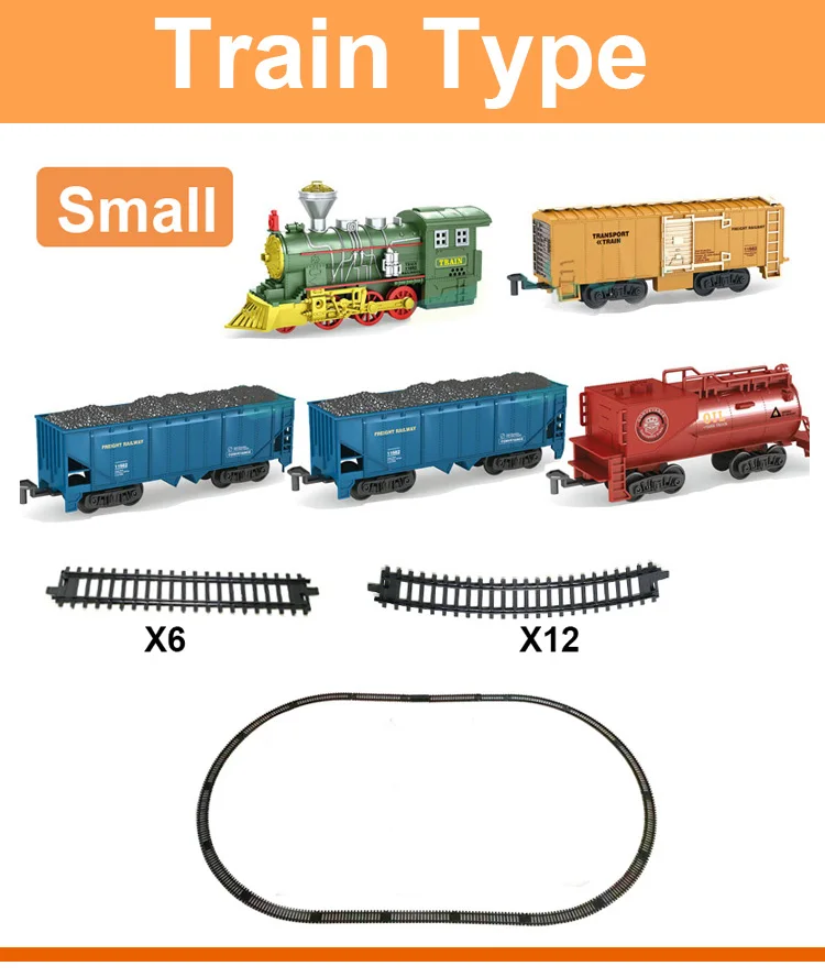 Новинка, Детский Электрический поезд, железная дорога, радиоуправляемые игрушечные поезда, Рождественский поезд, набор, модель, Детский комплект железной дороги, Детские поезда, детский рельсовый трек, набор