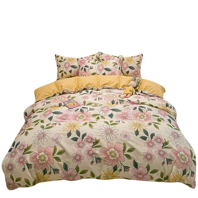 

Duvet Cover 100% Cotton Bedding Set Bed Sheet bed Linen Cover Set Home Textile Comforter Cover Set Bed Sheet Set Pillowcase