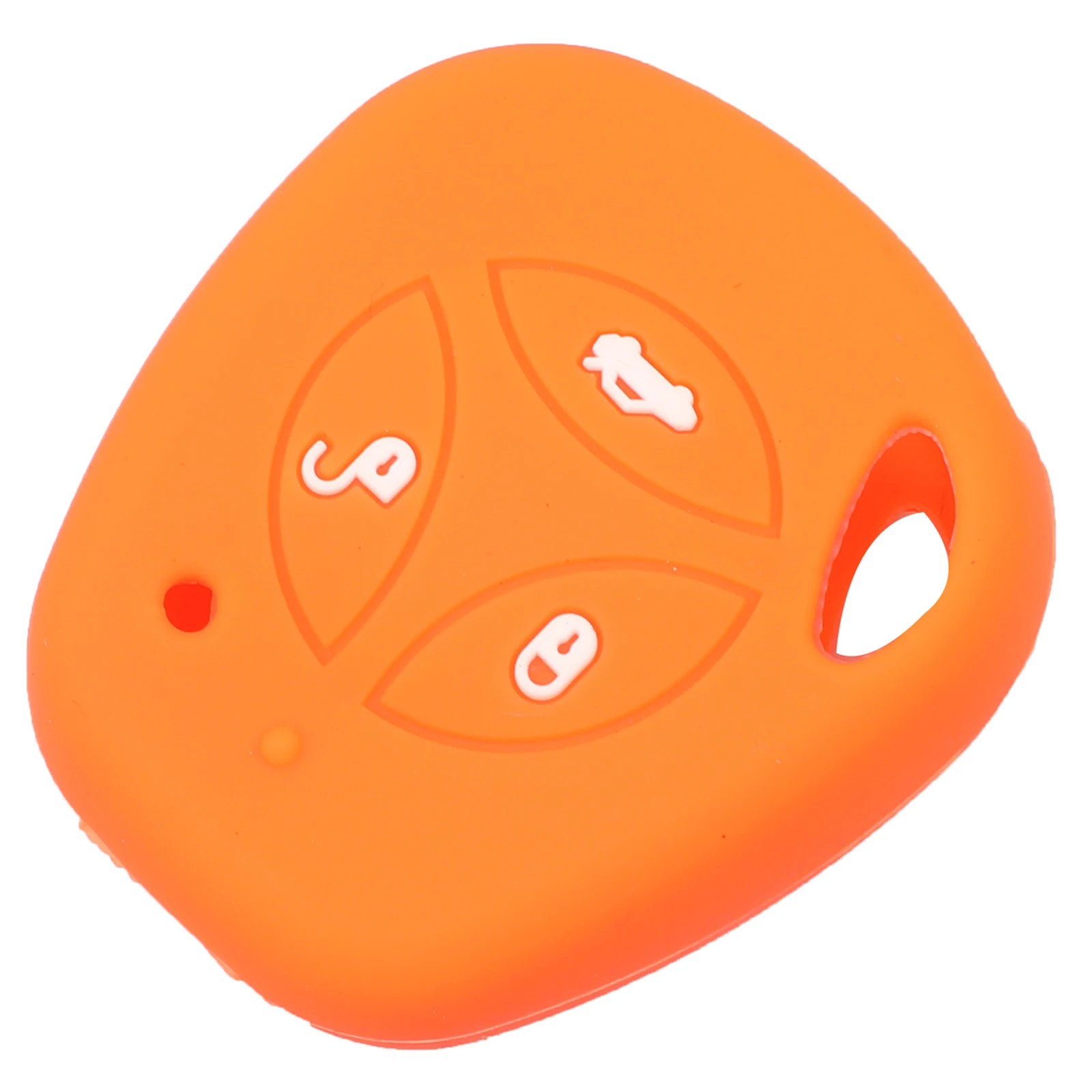 Orange Jingyuqin 30p силиконовый резиновый автомобильный чехол для ключей для Lada Largus 4X4 Kalina Granta Priora мягкий силикагель защитный чехол для ключей - Название цвета: Orange