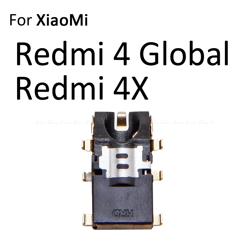10 шт./лот штекер для наушников XiaoMi Redmi Note 5A 4X 4A 4 3 Pro разъем Запасные части |