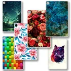 Чехол для планшета Samsung Tab A 8,0, 2019, женский модный противоударный силиконовый мягкий чехол из ТПУ для Samsung Tab A Plus 8