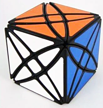 Волшебный куб Lanlan с цветком Рекс скоростной головоломка 8 осевой шестигранный