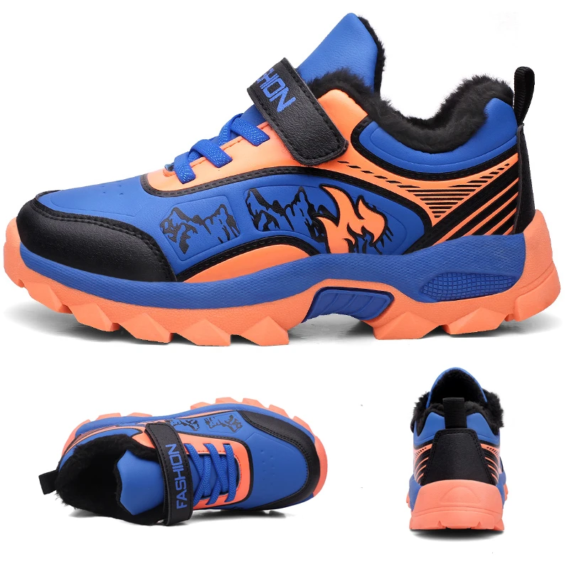 Кроссовки для мальчиков и девочек Спортивная Уличная обувь на шнуровке