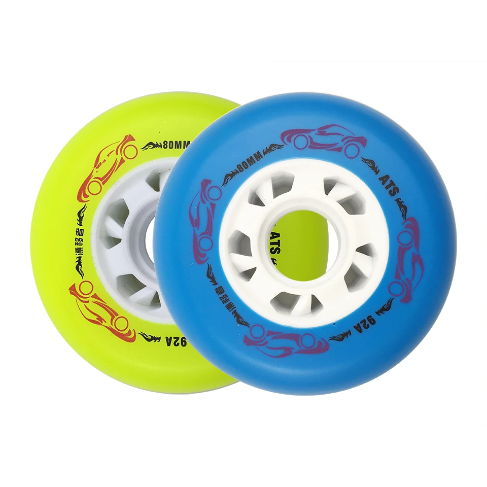 

92A Slide 80 76 72 mm Inline Roller Skates Wheels for Slalom Slide Free Skating Shoes for Kids Adult for SEBA Powerslide LZ72