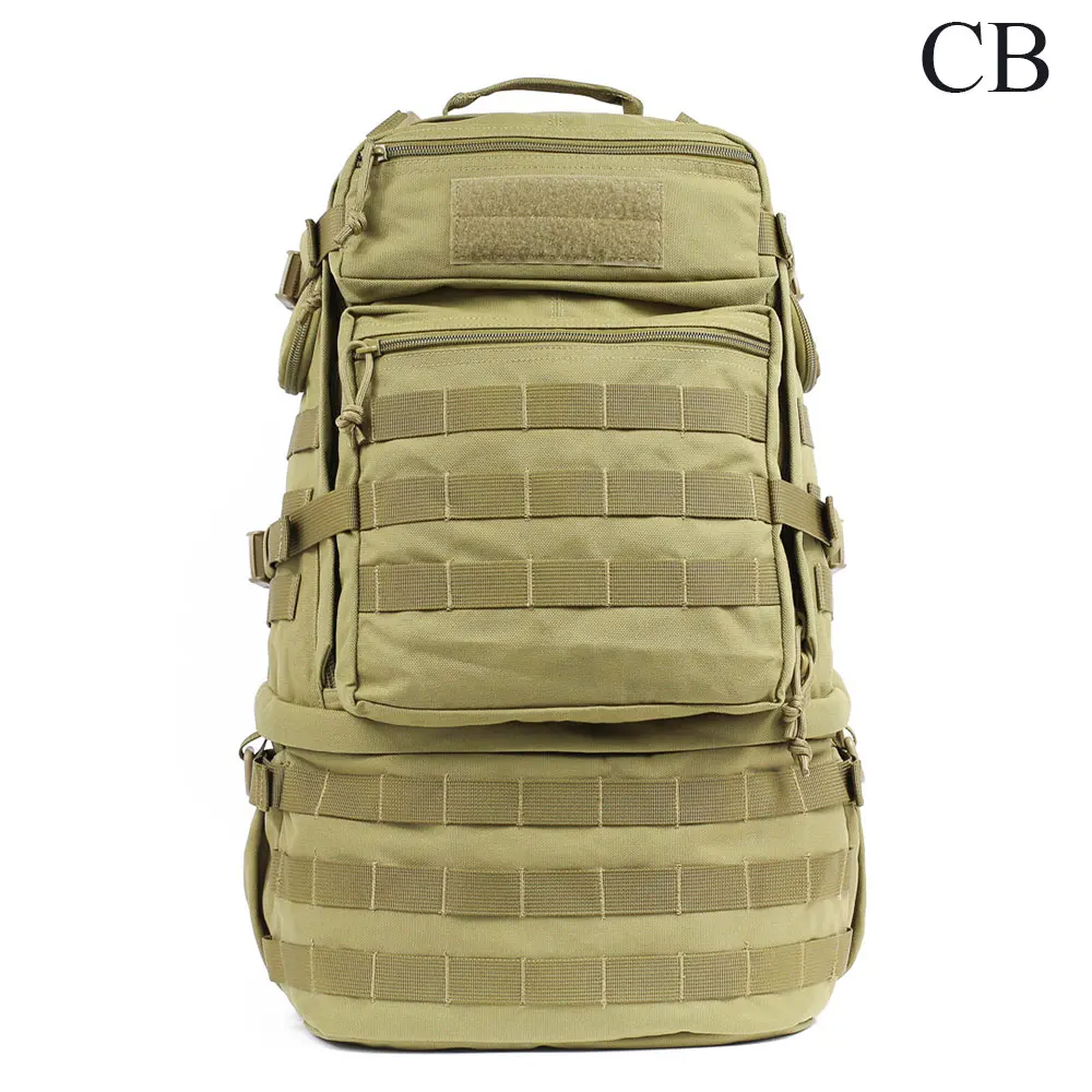 CB SINAIRSOFT 65L открытый полевой Многофункциональный тактический рюкзак ilitary Рыбалка водонепроницаемый Molle-Pack треккинг Охота-сумка - Цвет: CB
