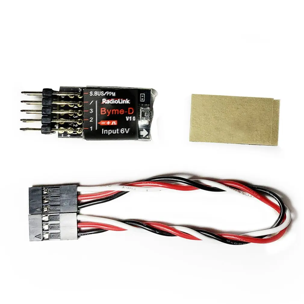 

Контроллер полета Radiolink Byme-D Delta Wing с стабильным интегрированным гироскопом, 3 режима полета, аксессуары для радиоуправляемых дронов