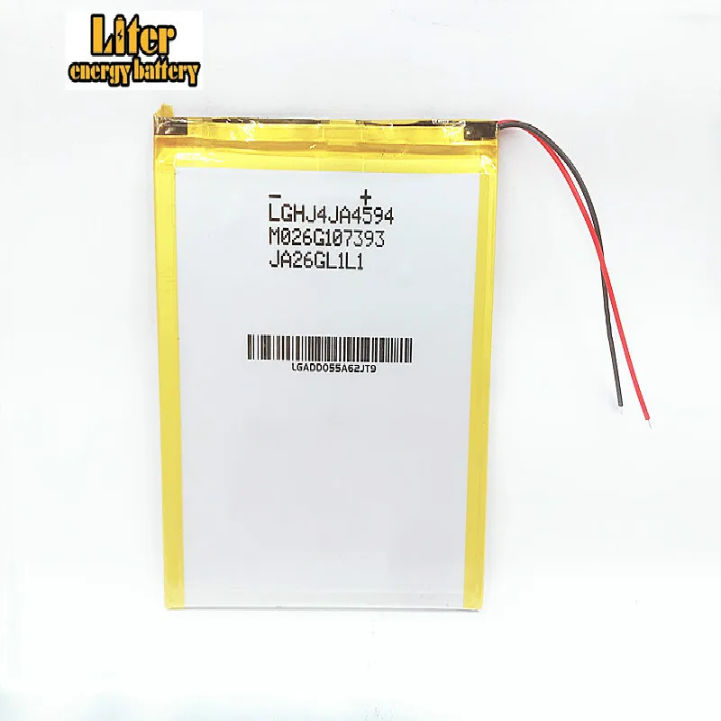 3 7 V 6000mAH 4593105 ориинал батареи полимерный литий ионный аккумулятор SmartQ T20 VI40 A86