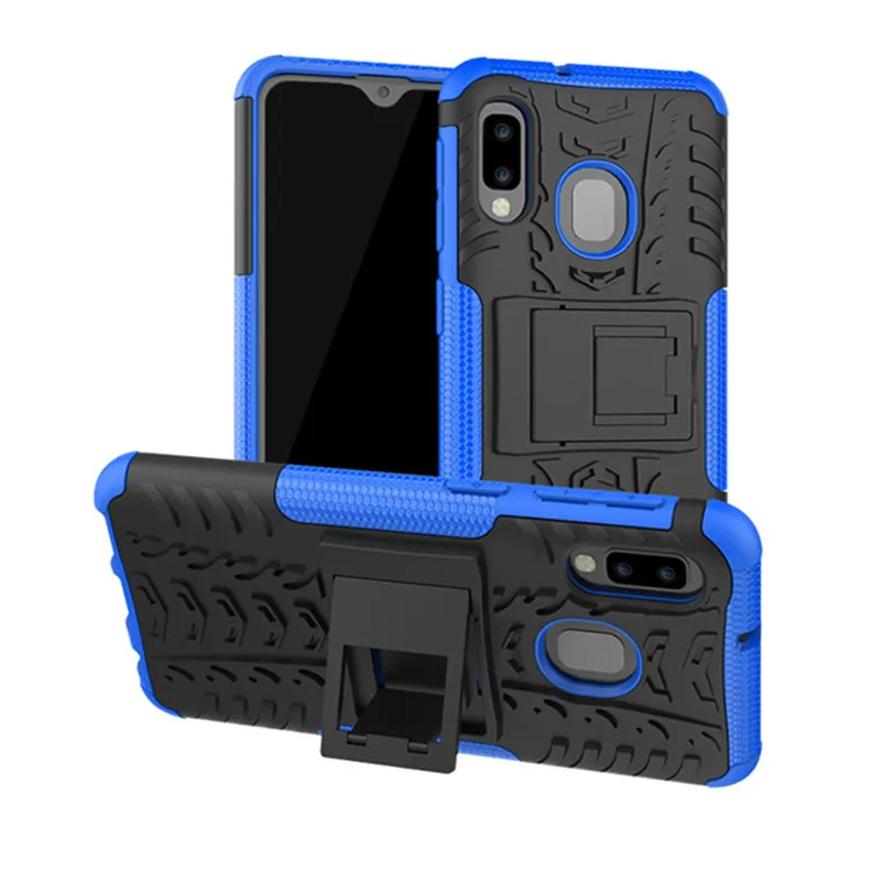 

For Samsung Galaxy A10E case Hybrid Armor Silicone Bumper Cover For A20E A20 A30 A50 A70 S A51 A71 A41 A31 M31 S10E Note10 Plus