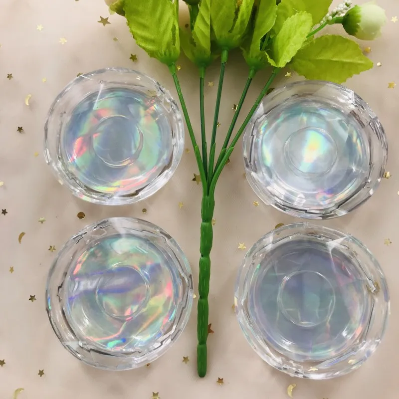 Empty Lashes Box Dramatic Round Package Glitter Custom LOGO Wholesale Prices | Красота и здоровье