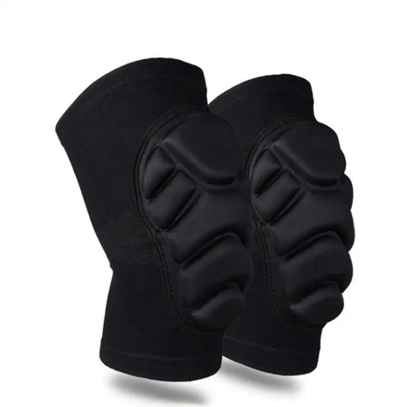 1 пара взрослых детская пижама с губкой утолщенный лыжный наколенники спортивные