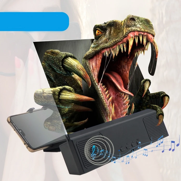 L2 12 0 дюймов Универсальный складной для мобильных телефонов увеличитель экрана