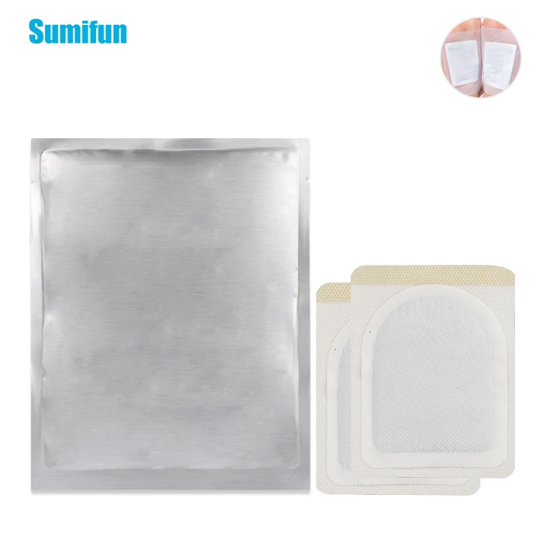 

20Pcs Bamboo Vinegar Detox Foot Patch Relieve Fatigue Improve Insomnia Herbs Plaster Natural Herbal Slimming Cleansing Sticker