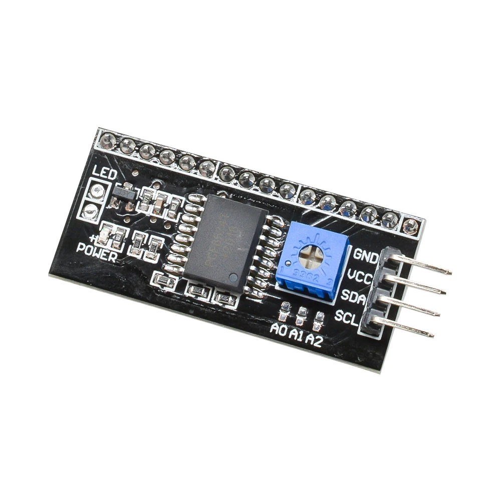 Плата расширения I2c для ЖК-дисплея 1602 5 В + PCF8574T I2C IIC поддержка ЖК-дисплей 2004 Желтый