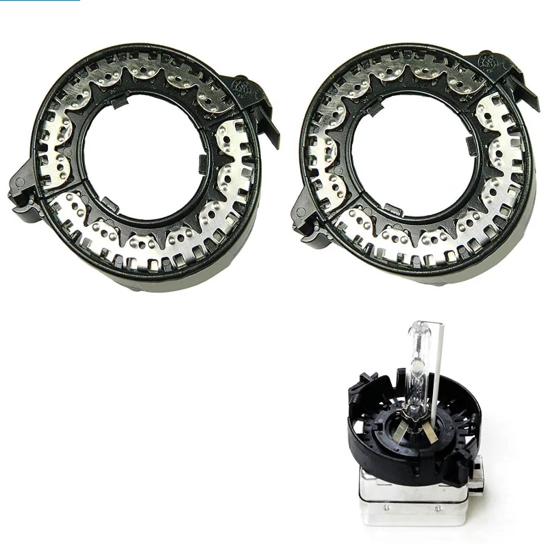 

Xenon HID Light Bulb Lamp D1S D2S Holder Base Ring Metal Lock Retainer Clip Adapter For Headlight Bulbs Projector Headlamp Refit