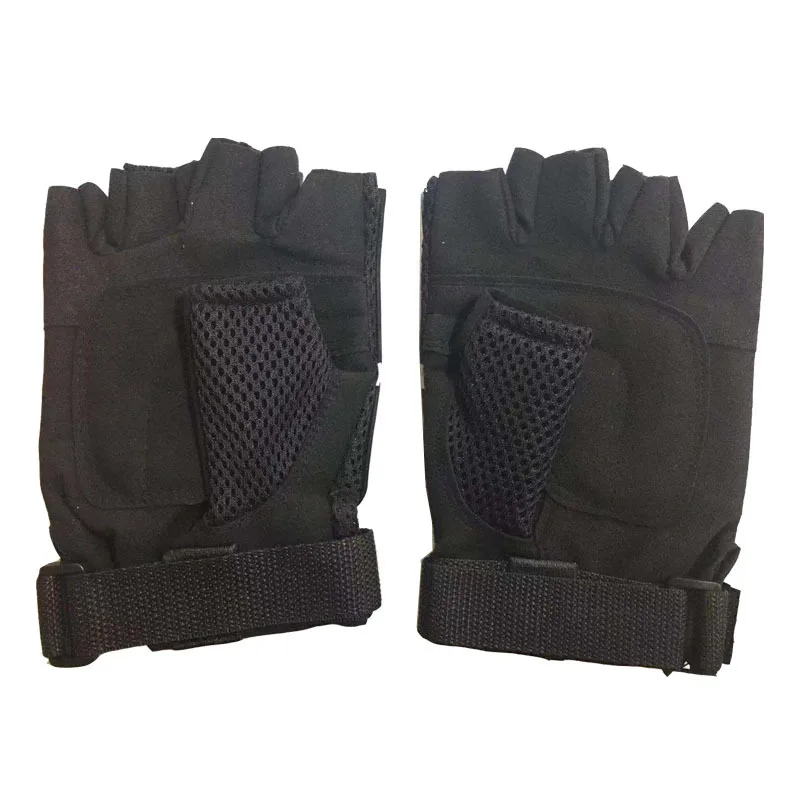 

Outdoor Training Fitness Tactics Half Finger Gloves Motorcycle Climbing Protective Antiskid Sports