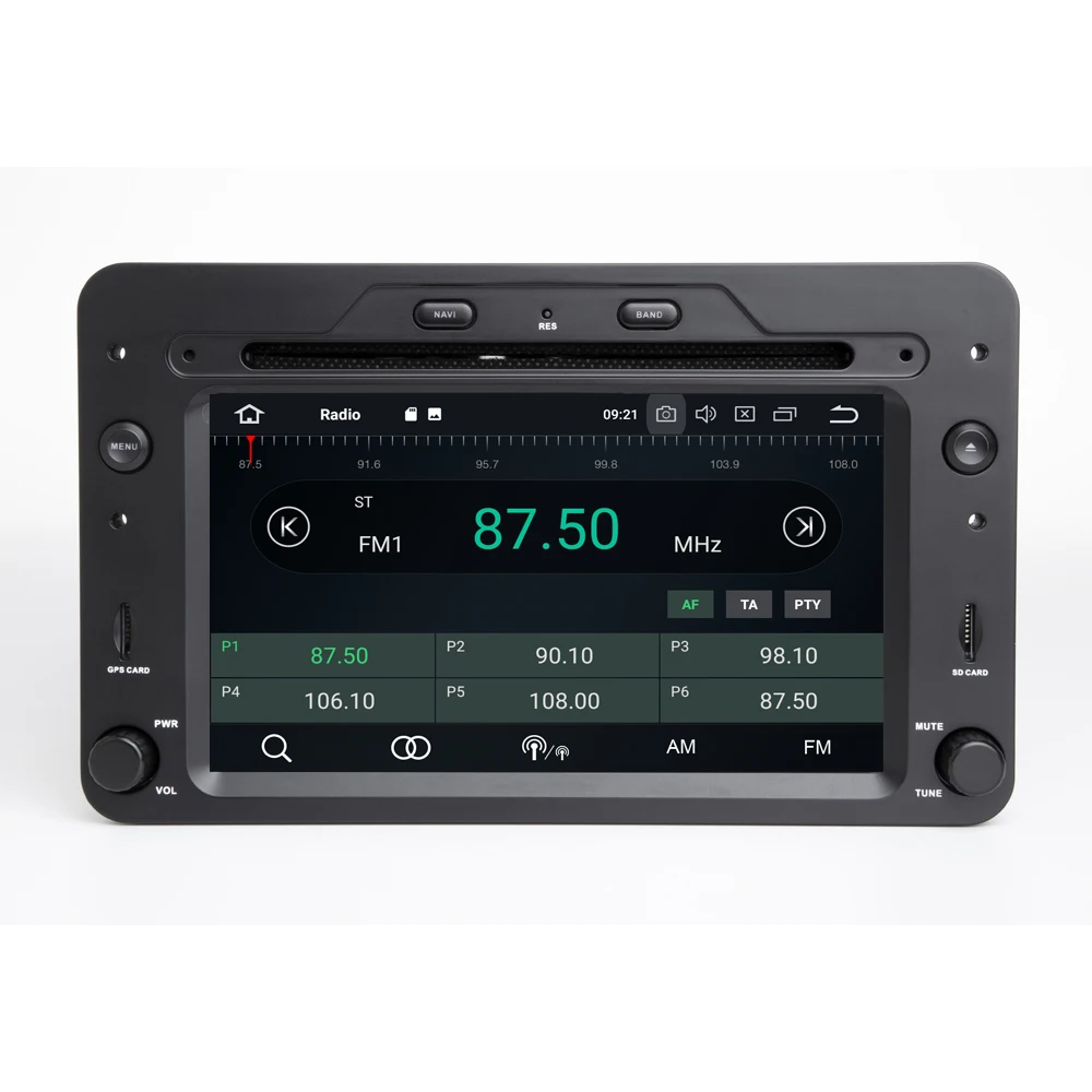 Автомобильный DVD-плеер hiрайот Android 10 GPS для Alfa Romeo Spider Brera 159 Sportwagon 4 Гб + 64 СБ Navi аудио