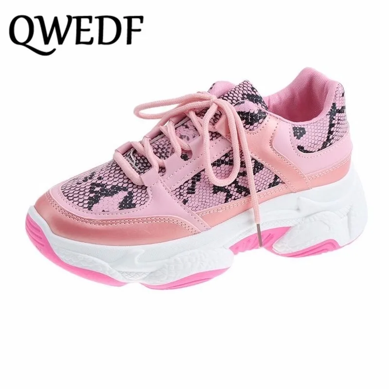 Новинка 2019 женские кроссовки повседневная обувь на платформе флуоресцентные