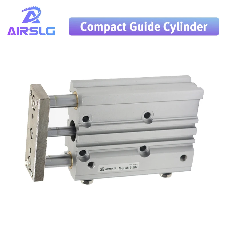 

MGP MGPM50 MGPL50 Compact guide cylinder Thin Three axis air pneumatic cylinder with guide rod MGPM50-25Z -50Z MGPL50-25Z -50Z