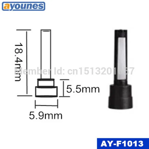 100 шт. высокое качество топливный инжектор микро фильтр для delphi 2 bores (18 4*5 5*5 9 мм AY