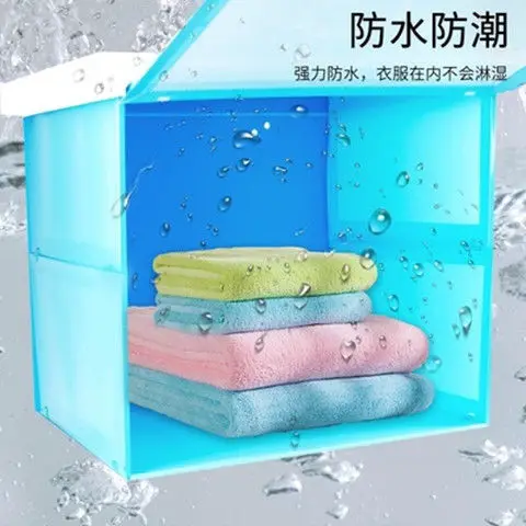 Складной шкафчик для одежды в ванной комнате настенная полка туалета складной