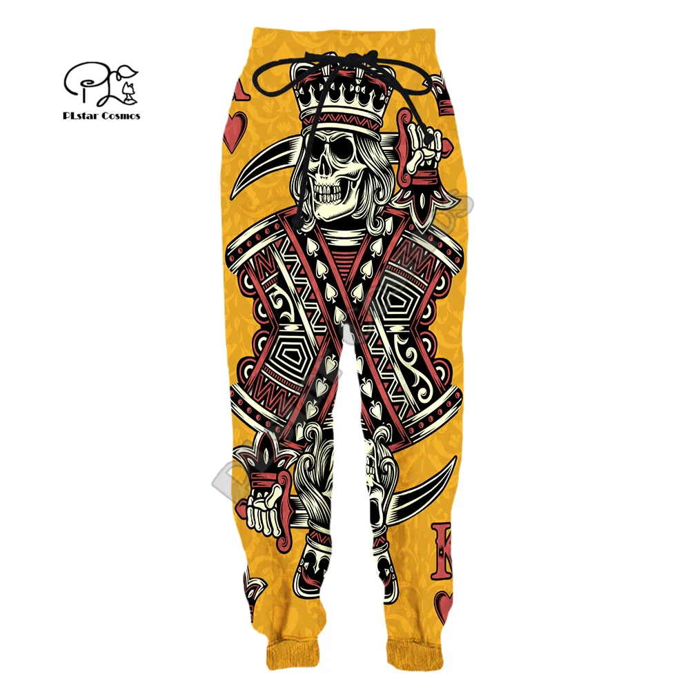 NewFashion Ghost Gothic Skull Reaper Satan Devil  Men/Women Streetwear 3DPrint Harajuku Funny Jogger Sweatpants Trousers Pants 2