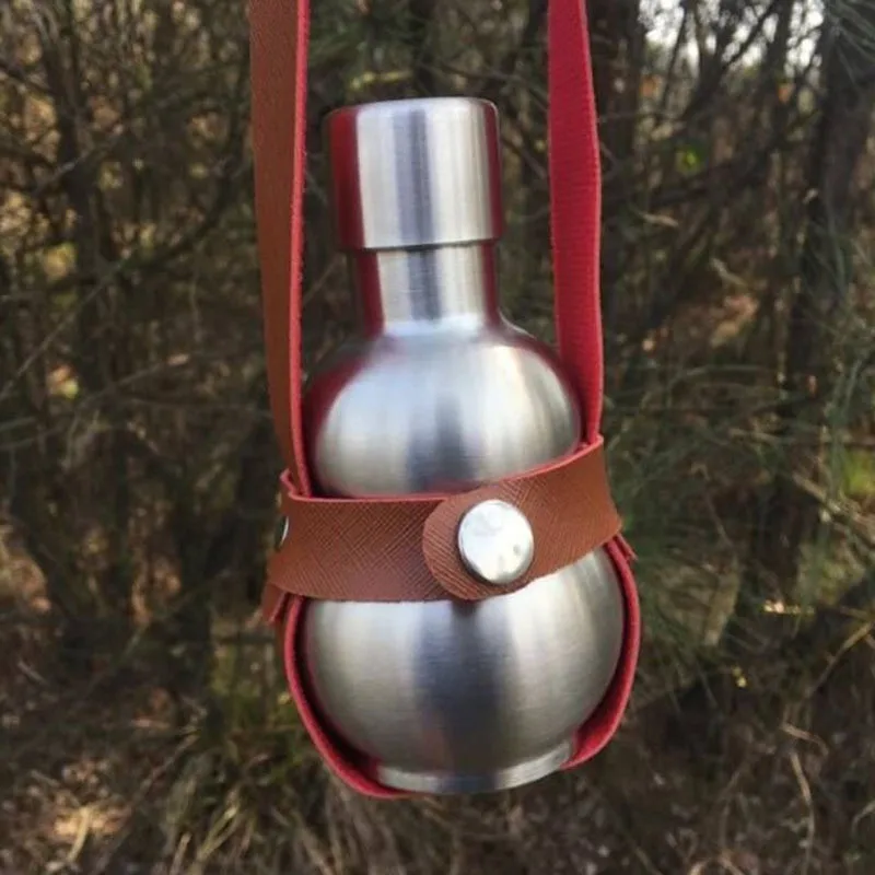 Походная бутылка для воды кемпинга в китайском ретро стиле походная фляжка из