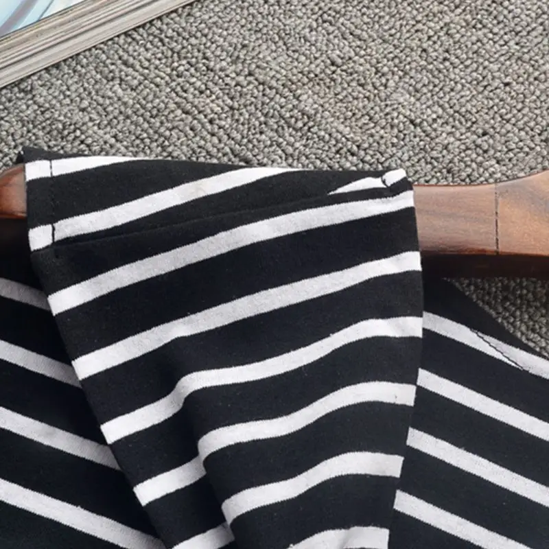 

Fashion Classic Stripe Knitting Collar Shirt Fake Collar Tie Vintage Detachable Collar False Collar Lapel Blouse Top Women/Men