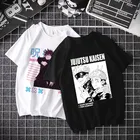 Женские футболки в стиле Харадзюку, аниме, ююютсу, кайсен, футболка с принтом, топы с рисунком, модная женская футболка, женские футболки, женская футболка