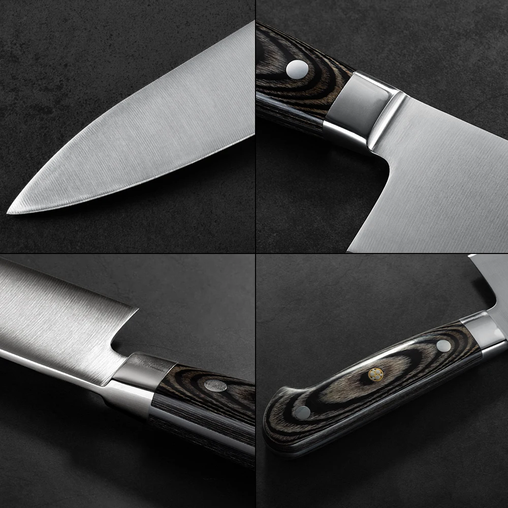 Профессиональный 12-дюймовый нож шеф-повара Германия 1.4116 из нержавеющей стали Gyuto