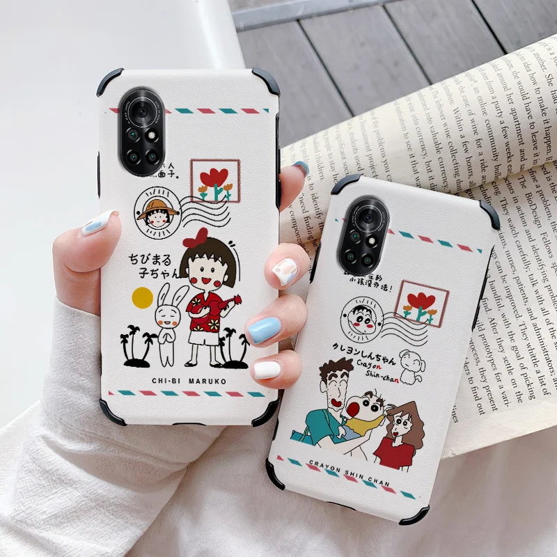 

Cute Cartoon Case For Huawei Nova8 8Pro 8SE Nova 7 7Pro 7SE 6 6se 5 5Pro 5Z 5I 5Ipro 4 4E 3 3E 3I Liquid Silicone Cover