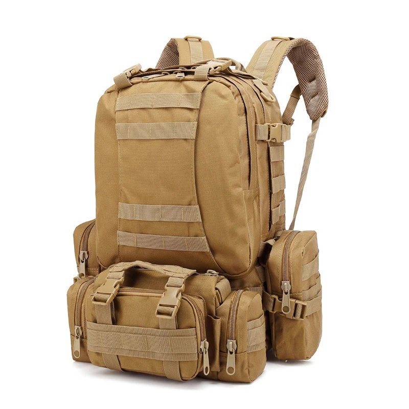 50 л мужской рюкзак для походов военная сумка тактические рюкзаки спортивная